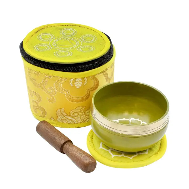 Small Singing Bowl - with Silk Case