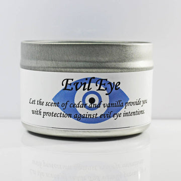 Evil Eye Tin Candle