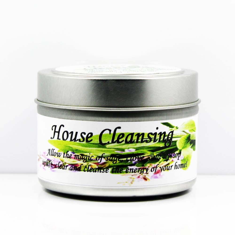 House Cleansing Tin Candle