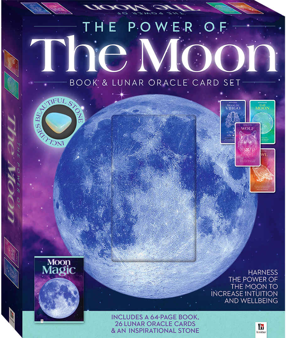 El poder de la luna: cartas y libro del oráculo lunar