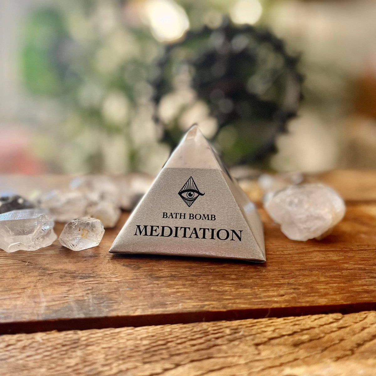 Bomba de baño para meditación