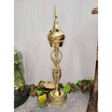 Goddess Brass Incense and Cone Burner