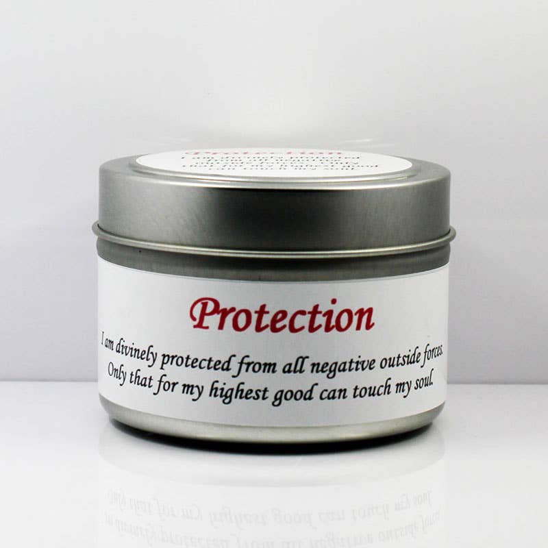 Protection Tin Candle