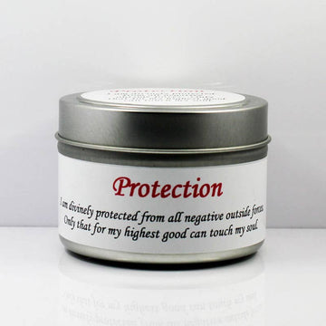 Protection Tin Candle
